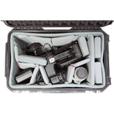 SKB iSeries 2213-12 Case w/Think Tank Designed Video Dividers & Lid Foam (Black)